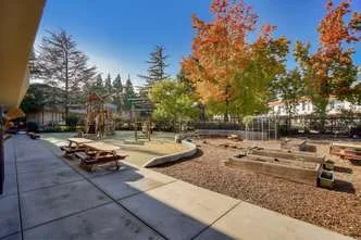 Outdoor Playground, Planter Boxes & Picnic Tables