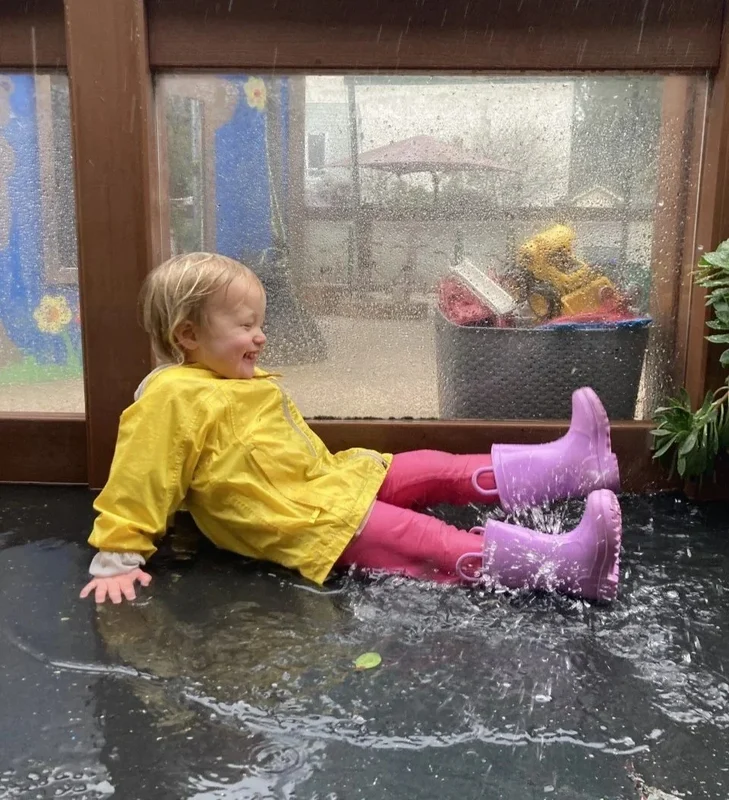 Outdoor play and developmental activity environment for Holy Family Day Home (Holy Family Day Home San Francisco).