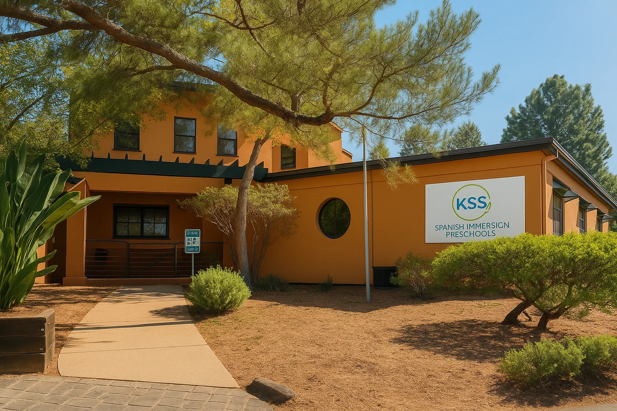 Kids Speaking Spanish Preschool campus view