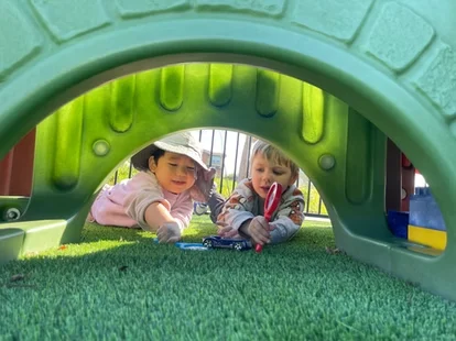 Outdoor play and developmental activity environment for Olive Children Preschool Ws (Olive Children Foundation).